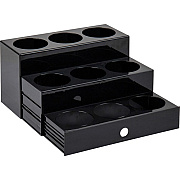 Mind Reader 9-Compartment Nested Syrup Bottle Holder (SYRUPH9)