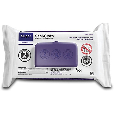 PDI HC Super Sani-Cloth Germicidal Disposable Wipe (A22480)