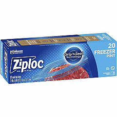 Ziploc Grip n' Seal Freezer Bags (314443)