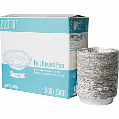 BluTable 9" Round Foil Pans (FOILPAN9)