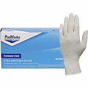 ProWorks Latex Powder-Free Disposable General-Purpose Gloves (GLL105FL)