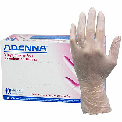 Adenna Vinyl Powder Free Exam Gloves (VPF238)