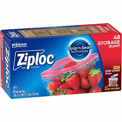 Ziploc Stand-Up Storage Bags (351317)