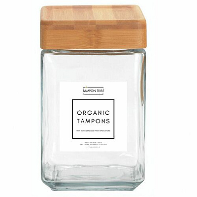 Tampon Tribe Spa Display Jars for Tampons (TSPA4)