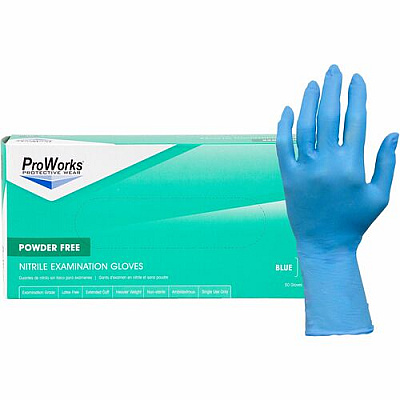 ProWorks Nitrile Powder-Free Exam Gloves (N108EPFXLG)