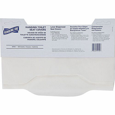 Genuine Joe Quarter-Fold Toilet Seat Covers (10154)