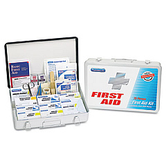 PhysiciansCare by First Aid Only Office/Warehouse First Aid Station for up to 75 People, Metal, 419 Pieces, Metal Case (90018)