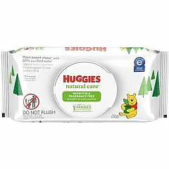 Huggies Natural Care Sensitive Baby Wipes (31803)