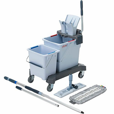 Vileda Professional UltraSpeed Double Bucket Kit (148344)