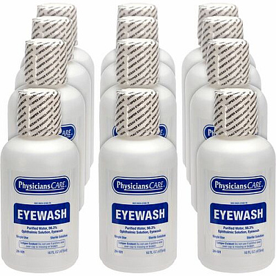 First Aid Only Sterile Ophthalmic Solution Eyewash (24101CT)