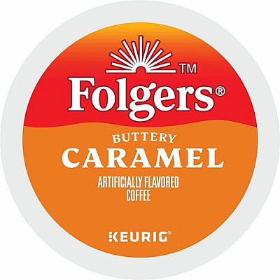 Folgers K-Cup Buttery Caramel Coffee (7461)