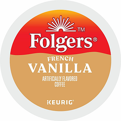 Folger K-Cup French Vanilla Coffee (7462)