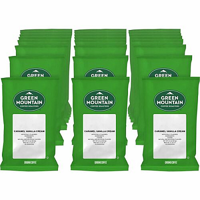 GREEN MOUNTAIN COFFEE ROASTERS Caramel Vanilla Cream Coffee (4700)