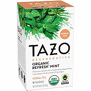 Tazo Regenerative Organic Refresh Mint Herbal Tea Bag (00350)