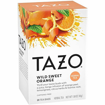 Tazo Wild Sweet Orange Herbal Tea Bag (20034)