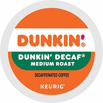 Dunkin' K-Cup Decaf Coffee (0317)