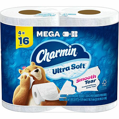 Charmin Ultra Soft Bath Tissue (08806)
