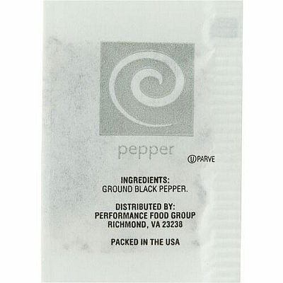 Sugar Foods Pepper Packets (09288)