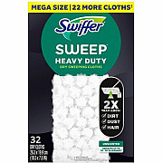 Swiffer HvyDty MS Sweep Cloths (77198)