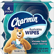 Charmin Flushable Wet Wipes (79619)