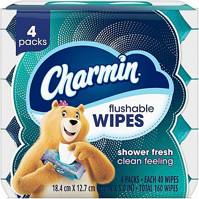 Charmin Flushable Wet Wipes (79619)