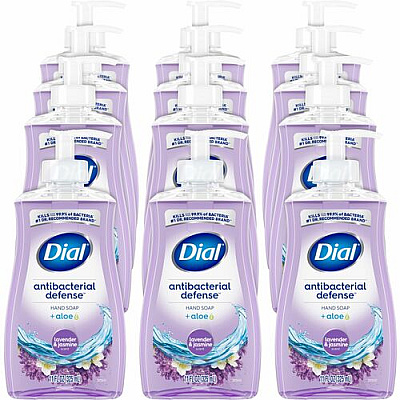 Dial Antibacterial Defense Liquid Hand Soap (20934CT)