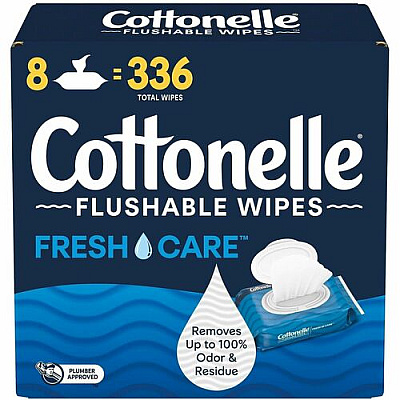 Cottonelle FreshCare Flush Wipes (51826)