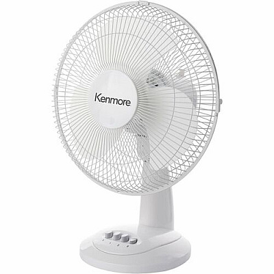 Kenmore 12" Desk Fan (KM60007WH)