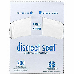 HOSPECO Recycled Paper Toilet Seat Covers (DSQTR5M)