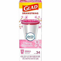 Glad Odorshield Cherry Blossom Trash Bags (79274)