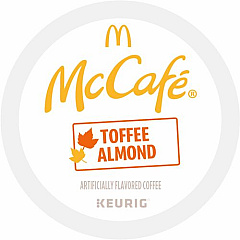 McCafe K-Cup Toffee Almond Coffee (9189CT)