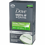Dove Men+Care Extra Fresh Body&Face Bars (01208)