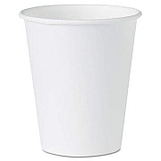Dart 404 White Paper Water Cups