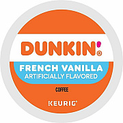 Dunkin' K-Cup, Pod French Vanilla Coffee (1268CT)