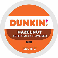 Dunkin' Donuts K-Cup Hazelnut Coffee (1270CT)