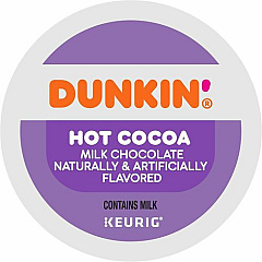Dunkin' K-Cup, Pod Milk Chocolate Hot Cocoa (1261CT)
