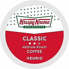 Krispy Kreme Doughnuts K-Cup Classic Coffee (6110CT)