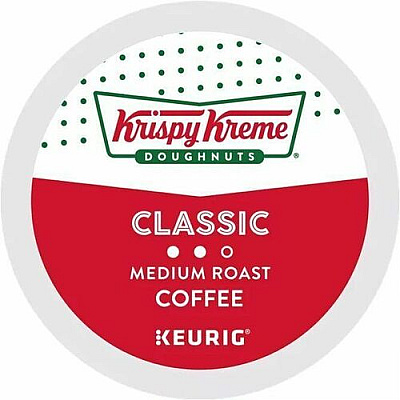 Krispy Kreme Doughnuts K-Cup Classic Coffee (6110CT)