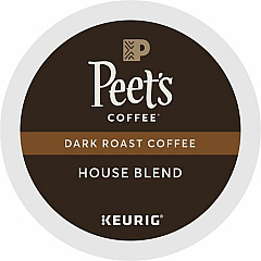 Peet's Coffee K-Cup House Blend Coffee (2410CT)