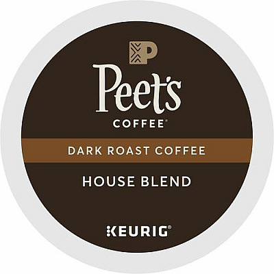 Peet's Coffee K-Cup House Blend Coffee (2410CT)