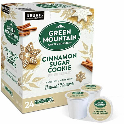 GREEN MOUNTAIN COFFEE ROASTERS K-Cup, Pod Cinnamon Sugar Cookie Coffee (79742CT)