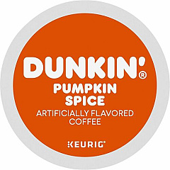 Dunkin' Donuts K-Cup Pumpkin Spice Coffee (7596CT)