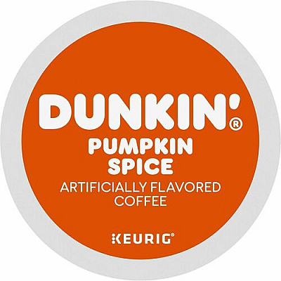 Dunkin' Donuts K-Cup Pumpkin Spice Coffee (7596CT)