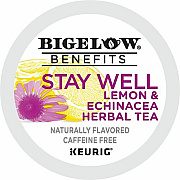 Bigelow Lemon & Echinacea Herbal Tea Herbal Tea K-Cup (2025CT)