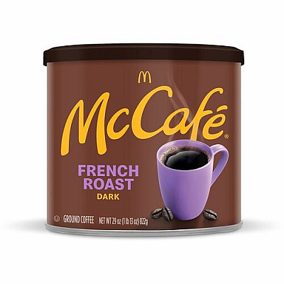 McCafe Ground, Can French Roast Ground Coffee (7831)