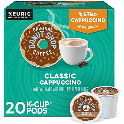 The Original Donut Shop K-Cup TODS 1-Step Cappuccinos K-Cups (9075)