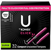 Kimberly-Clark Click Compact Tampons (51584)
