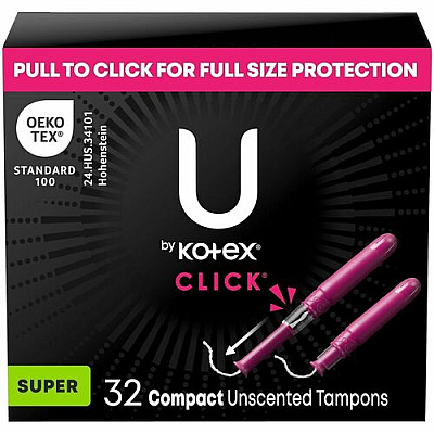 Kimberly-Clark Click Compact Tampons (51584)