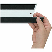 Rubbermaid Commercial Hygen 18" Hook/Loop Replacemt Set (Q18000BK)