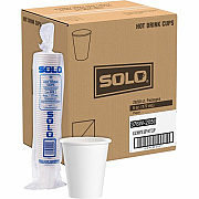 SOLO 6 oz Paper Hot Cups (376W2050)